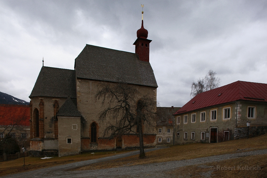 Austria St.Lambrecht Peterskirche im Stiftshof