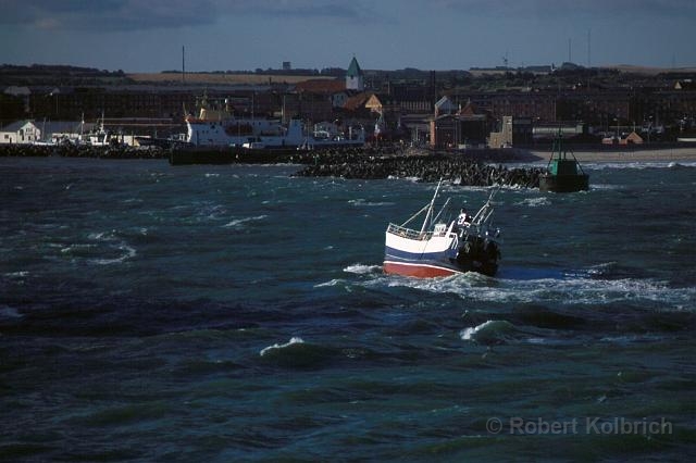 Hirtshals Hafeneinfahrt