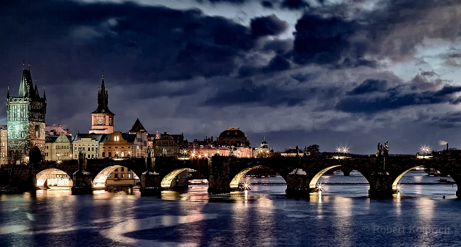 Karlsbruecke Prag Tschechien-3
