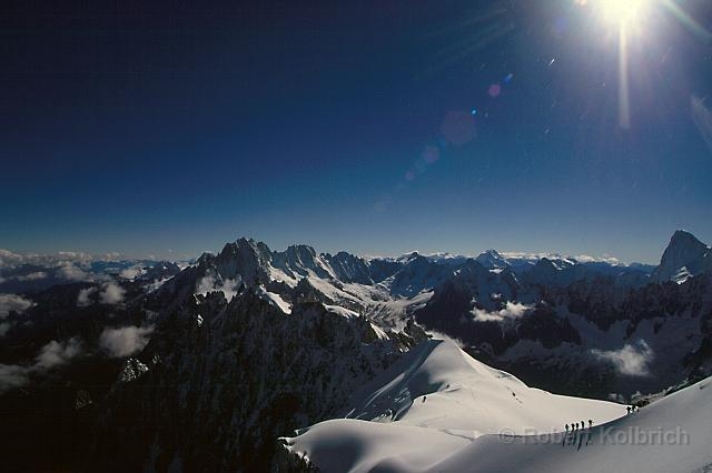 Mount Blanc Massiv Frankreich