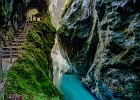 Slowenien Tolmin Schlucht